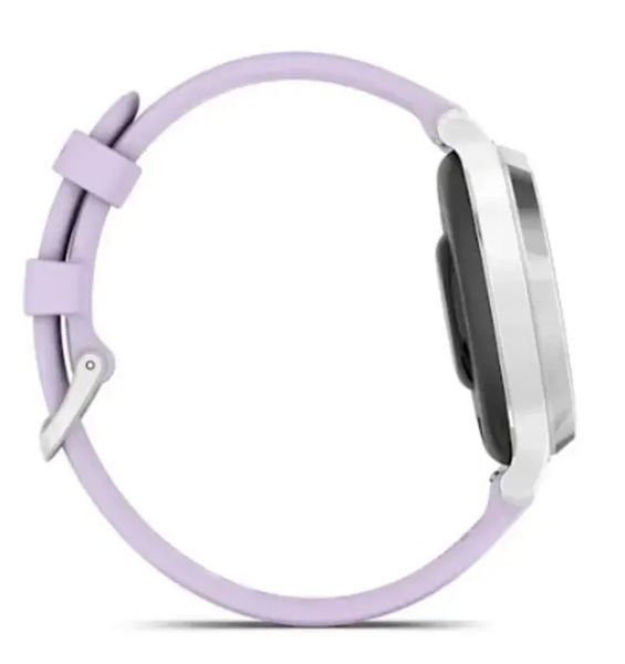 Смарт-часы Garmin Lily 2 Active Silver with Purple Jasmine Silicone Band (010-02891-01) 613083 фото