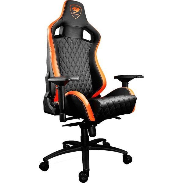 Компьютерное кресло для геймера Cougar Armor S black/orange 018630 фото