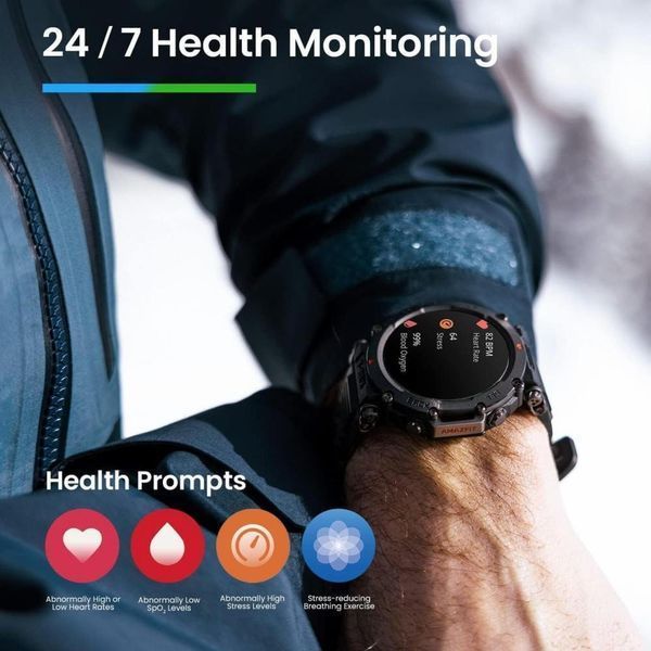 Смарт-часы Amazfit T-Rex Ultra Abyss Black 035014 фото