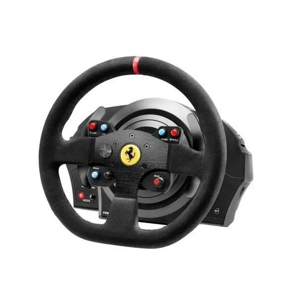 Комплект (кермо, педалі) Thrustmaster T300 Ferrari Integral RW Alcantara edition Black (4160652) 186820ua фото