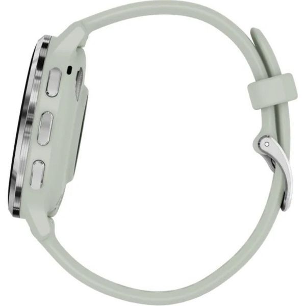 Смарт-часы Garmin Venu 3S Silver S. Steel Bezel w. Sage Gray Case and S. Band (010-02785-01) 035114 фото