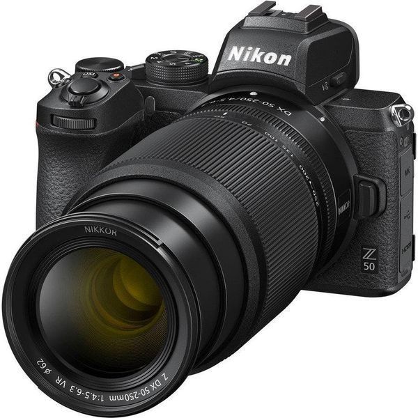 беззеркальный фотоаппарат Nikon Z50 kit (16-50mm 50-250mm) VR (VOA050K002) 004243 фото