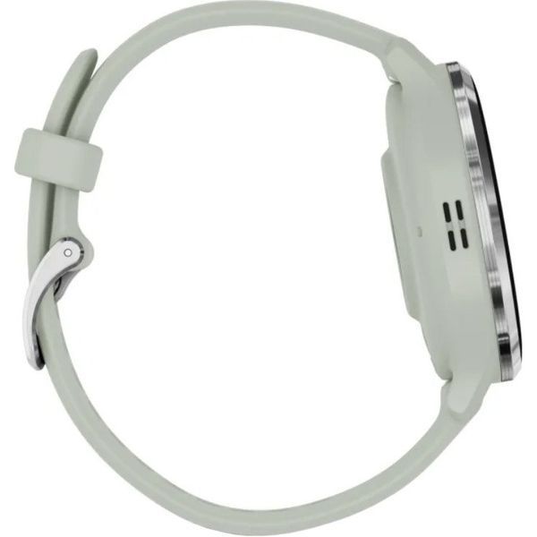 Смарт-часы Garmin Venu 3S Silver S. Steel Bezel w. Sage Gray Case and S. Band (010-02785-01) 035114 фото