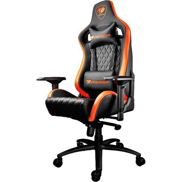 Компьютерное кресло для геймера Cougar Armor S black/orange 018630 фото