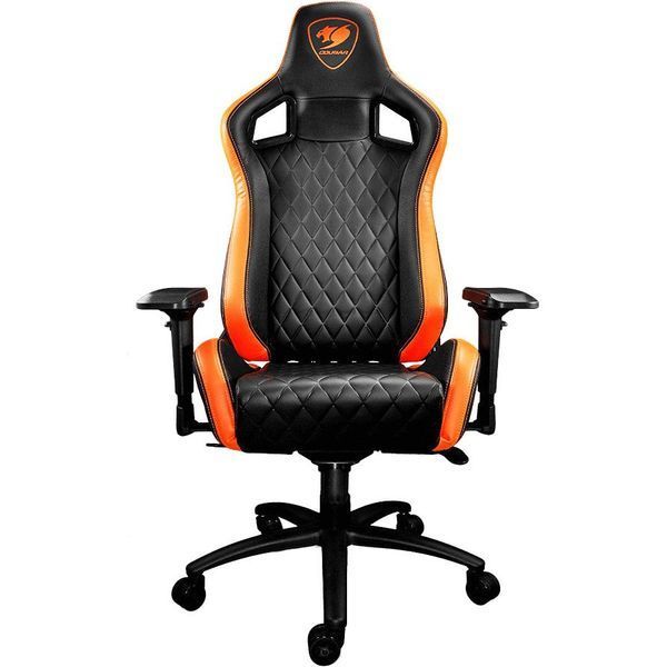 Компьютерное кресло для геймера Cougar Armor S black/orange 018630 фото