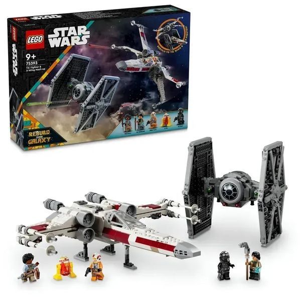 Блочный конструктор LEGO Star Wars Сборный пакет &laquo;Истребитель TIE и Корабль X-Wing&raquo; (75393) 613368 фото