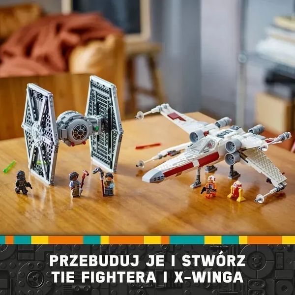 Блочный конструктор LEGO Star Wars Сборный пакет &laquo;Истребитель TIE и Корабль X-Wing&raquo; (75393) 613368 фото
