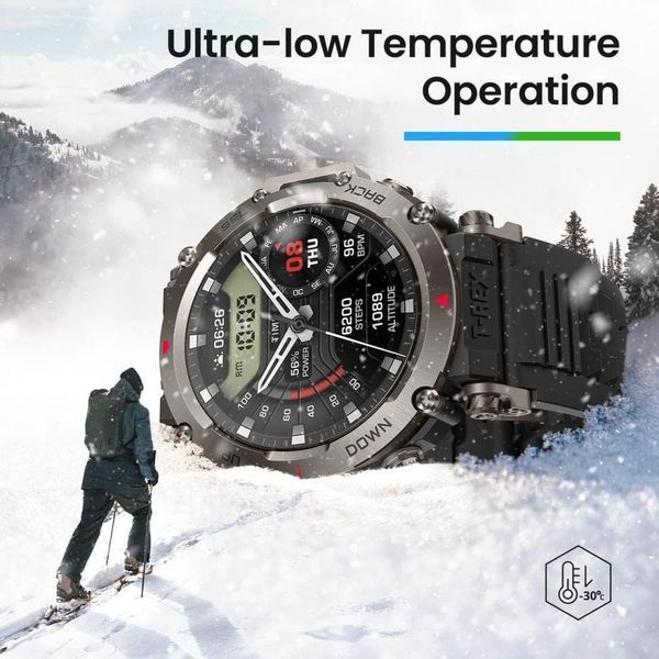 Смарт-часы Amazfit T-Rex Ultra Abyss Black 035014 фото