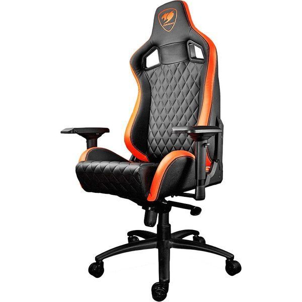 Компьютерное кресло для геймера Cougar Armor S black/orange 018630 фото