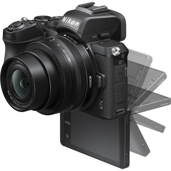 беззеркальный фотоаппарат Nikon Z50 kit (16-50mm 50-250mm) VR (VOA050K002) 004243 фото