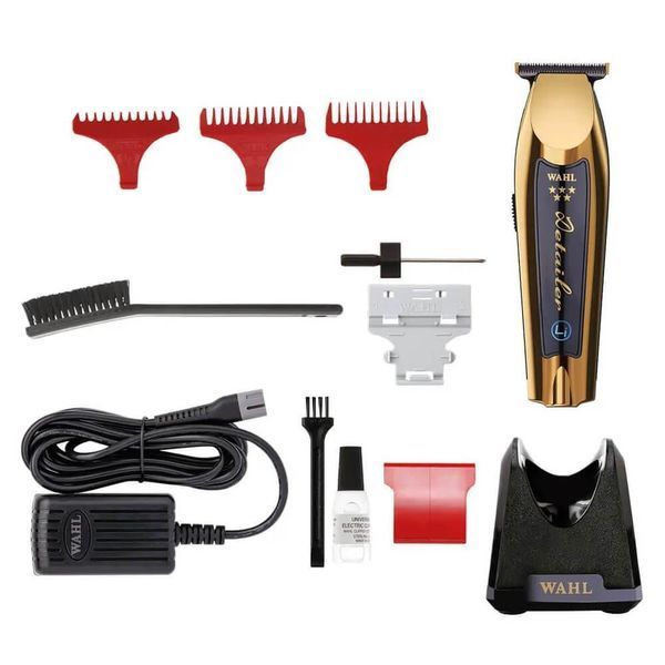 Триммер для бороды и усов Wahl Detailer Wide Cordless Li Black&Gold 08171-716 042461 фото