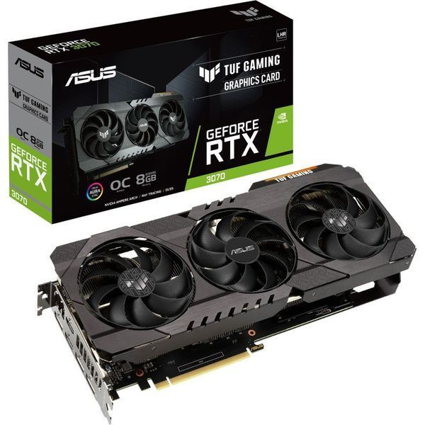 Відеокарта ASUS TUF-RTX3070-O8G-V2-GAMING (90YV0FQI-M0NA00) 013655 фото