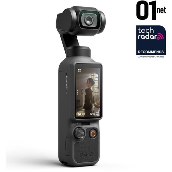 Екшн-камера DJI Osmo Pocket 4 Creator Combo, 4K 240FPS, 1" CMOS, D-Log 10-bit, 3-осьова стабілізація, ActiveTrack 7.0, 107GB, Wi-Fi, Bluetooth 2123616 фото