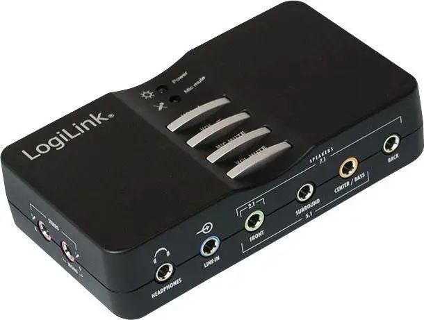 Звуковая карта внешняя LogiLink USB Sound Box 7.1 (UA0099) 332825 фото