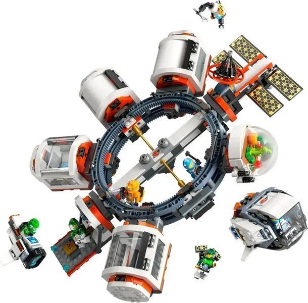 Блоковий конструктор LEGO City Модульна космічна станція (60433) 613378 фото