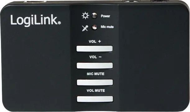 Звукова карта зовнішня LogiLink USB Sound Box 7.1 (UA0099) 332825 фото