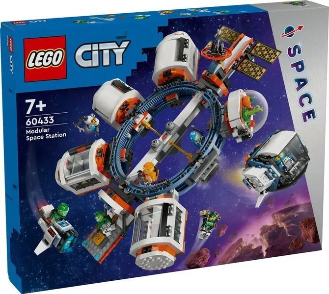 Блоковий конструктор LEGO City Модульна космічна станція (60433) 613378 фото