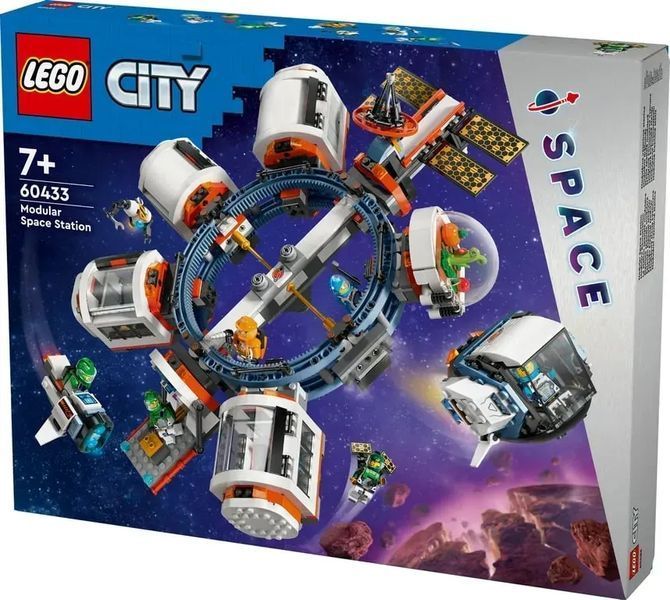 Блоковий конструктор LEGO City Модульна космічна станція (60433) 613378 фото