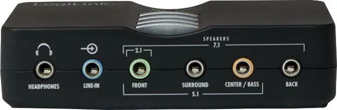 Звукова карта зовнішня LogiLink USB Sound Box 7.1 (UA0099) 332825 фото