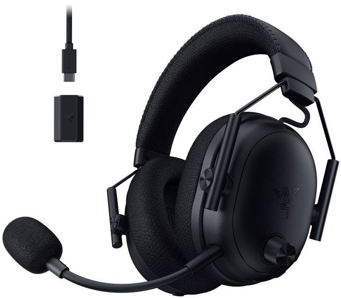 Наушники RAZER BlackShark V3 Pro Беспроводные, Накладные, ANC, Объемный звук Черный 2088107 фото