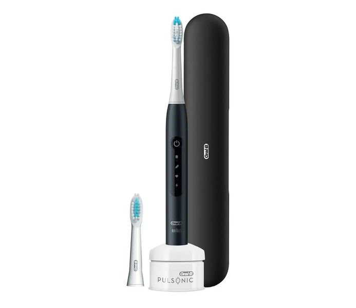 Электрическая зубная щетка Oral-B Pulsonic Slim Luxe 4500 Black 318977 фото