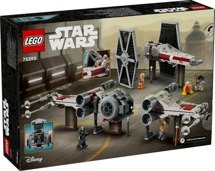 Блочный конструктор LEGO Star Wars Сборный пакет &laquo;Истребитель TIE и Корабль X-Wing&raquo; (75393) 613368 фото