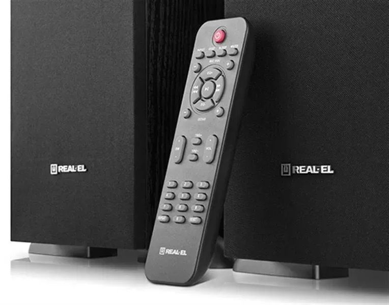 Мультимедійна акустика Real-El S-2030 Black (EL121200006) 579089ua фото