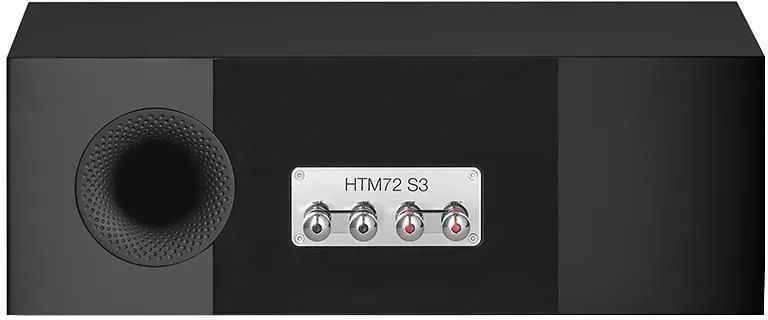 Акустична система центрального каналу Bowers & Wilkins HTM72 S3 Gloss Black 601407 фото