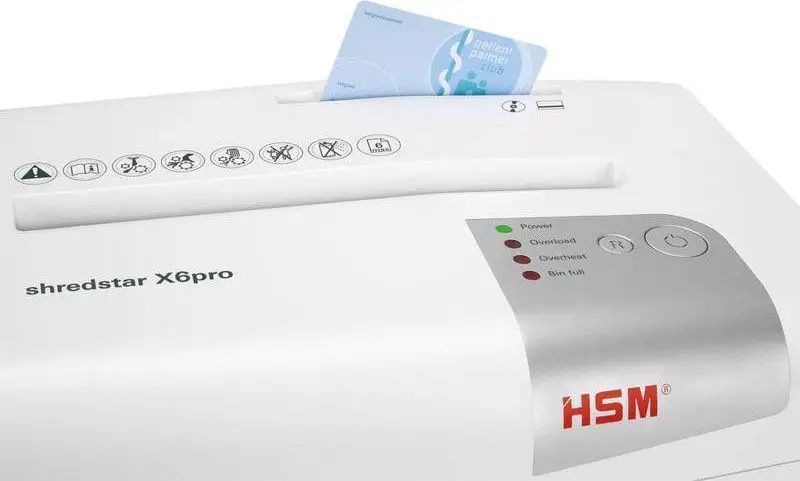 Шредер HSM Shredstar X6 Pro 2x15 042674 фото