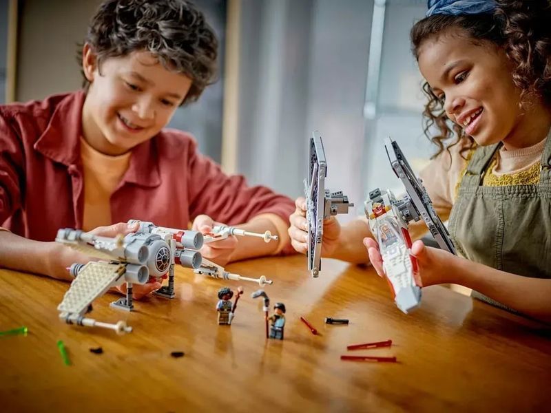 Блочный конструктор LEGO Star Wars Сборный пакет &laquo;Истребитель TIE и Корабль X-Wing&raquo; (75393) 613368 фото