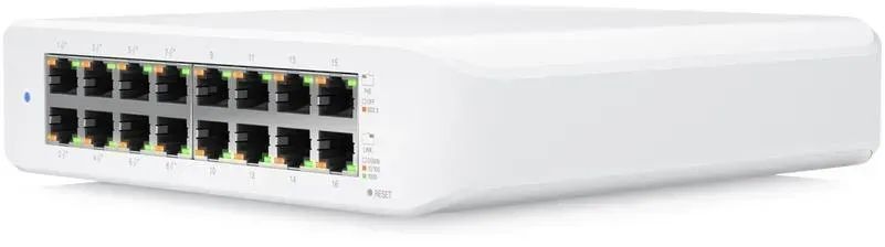 Коммутатор управляемый уровня 2 Ubiquiti UniFi Switch Lite 16 PoE USW-Lite-16-PoE 465813ua фото