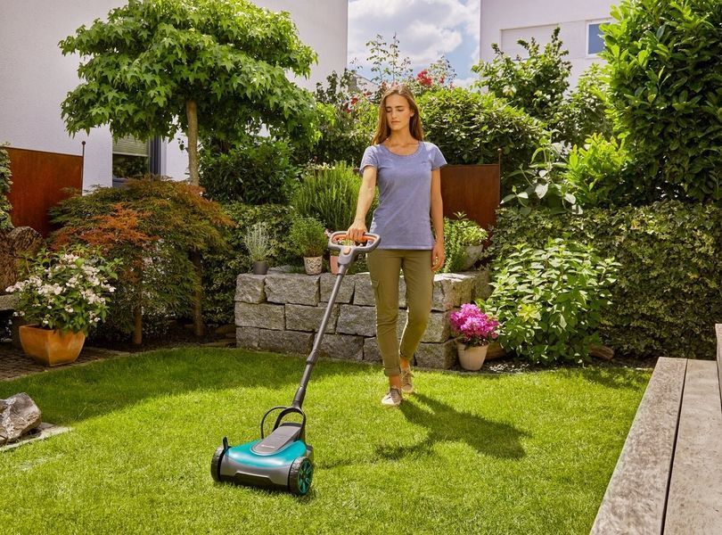Аккумуляторная ручная косилка GARDENA 22/18V P4A 14620-20 385566 фото
