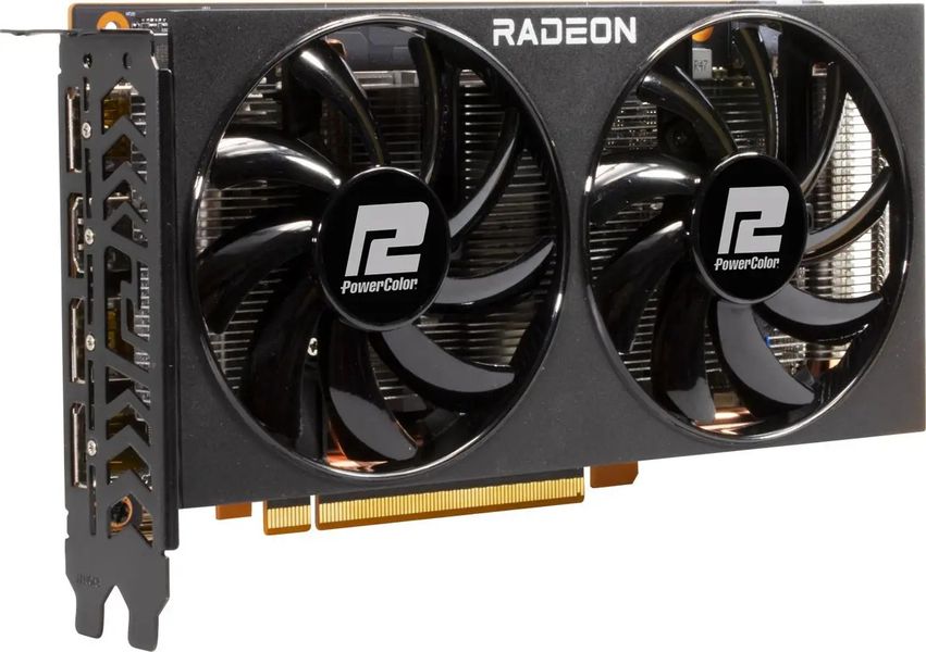 Видеокарта PowerColor Radeon RX 6600 Fighter (AXRX 6600 8GBD6-3DH) 476172 фото