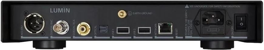 Мережевий аудіопрогравач Lumin U2 Mini Black 607146 фото