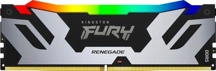 Память для настольных компьютеров Kingston Fury 32 GB (2x16GB) DDR5 6400 MHz Renegade Silver RGB 032561 фото