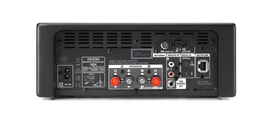 Микросистема Denon CEOL N10 Black 024172 фото