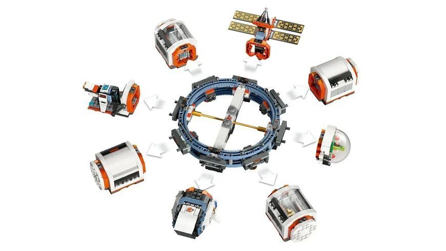 Блоковий конструктор LEGO City Модульна космічна станція (60433) 613378 фото