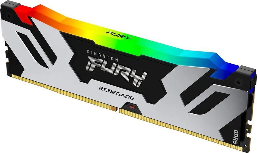 Память для настольных компьютеров Kingston Fury 32 GB (2x16GB) DDR5 6400 MHz Renegade Silver RGB 032561 фото
