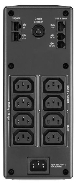 Лінійно-інтерактивне ДБЖ APC Back UPS Pro BR 1600VA, LCD (BR1600MI) 022054 фото