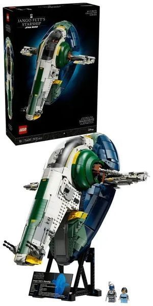 Блочный конструктор LEGO Star Wars Звездолет Джанго Фетта класса Firespray (75409) 613514 фото