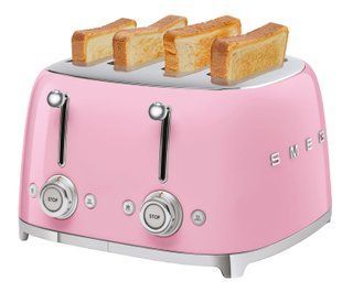 Тостер SMEG TSF03PKEU Розовый 255324 фото