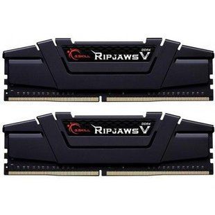 Пам'ять для настільних комп'ютерів G.Skill 64 GB (2x32GB) DDR4 3200 MHz Ripjaws V Classic Black (F4-3200C16D-64GVK) 027759 фото