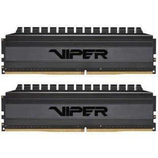 Пам'ять для настільних комп'ютерів PATRIOT 64 GB (2x32GB) DDR4 3200 MHz Viper 4 Blackout (PVB464G320C6K) 033963 фото