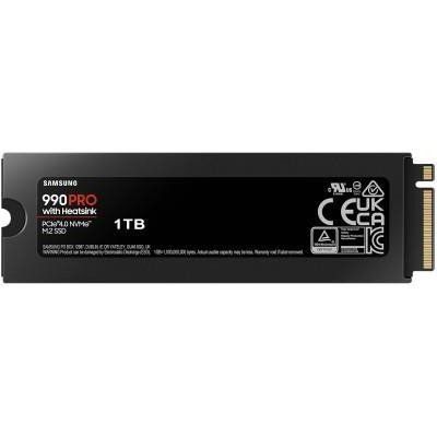 SSD накопичувач Samsung 990 PRO with Heatsink 1 TB (MZ-V9P1T0CW) 001996 фото