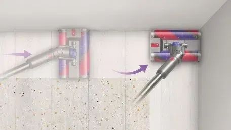Вертикальний + ручний пилосос (2в1) Dyson Omni-glide Satin (470525-01) 534094ua фото