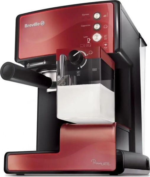 Ріжкова кавоварка еспресо Breville PrimaLatte VCF046X 035628 фото