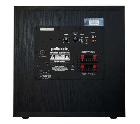 Сабвуфер Polk audio PSW 10E Black 038350 фото