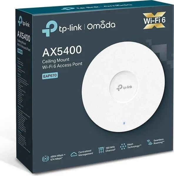 Точка доступа TP-Link EAP670 370190ua фото
