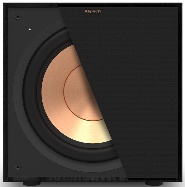 Сабвуфер KLIPSCH R-101SW Черный, Активный, 150 Вт, Тип Фазоинвертор, 12" Динамик спереди, Корпус МДФ, Медные диффузоры 523911 фото