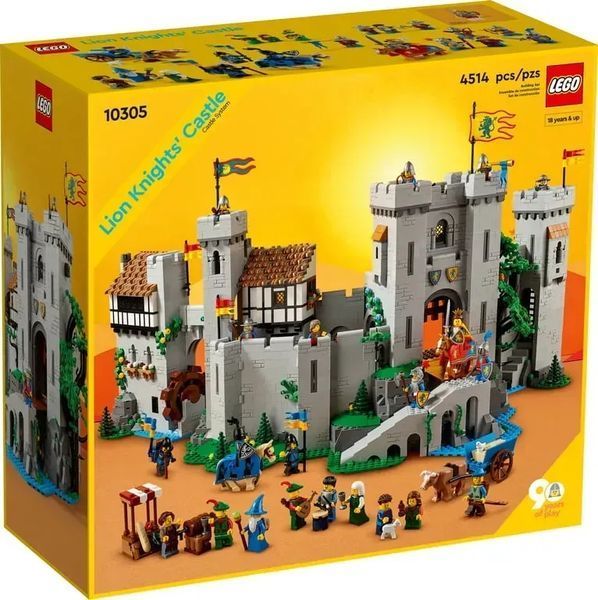 Блоковий конструктор LEGO Icons Замок левових лицарів (10305) 613528 фото